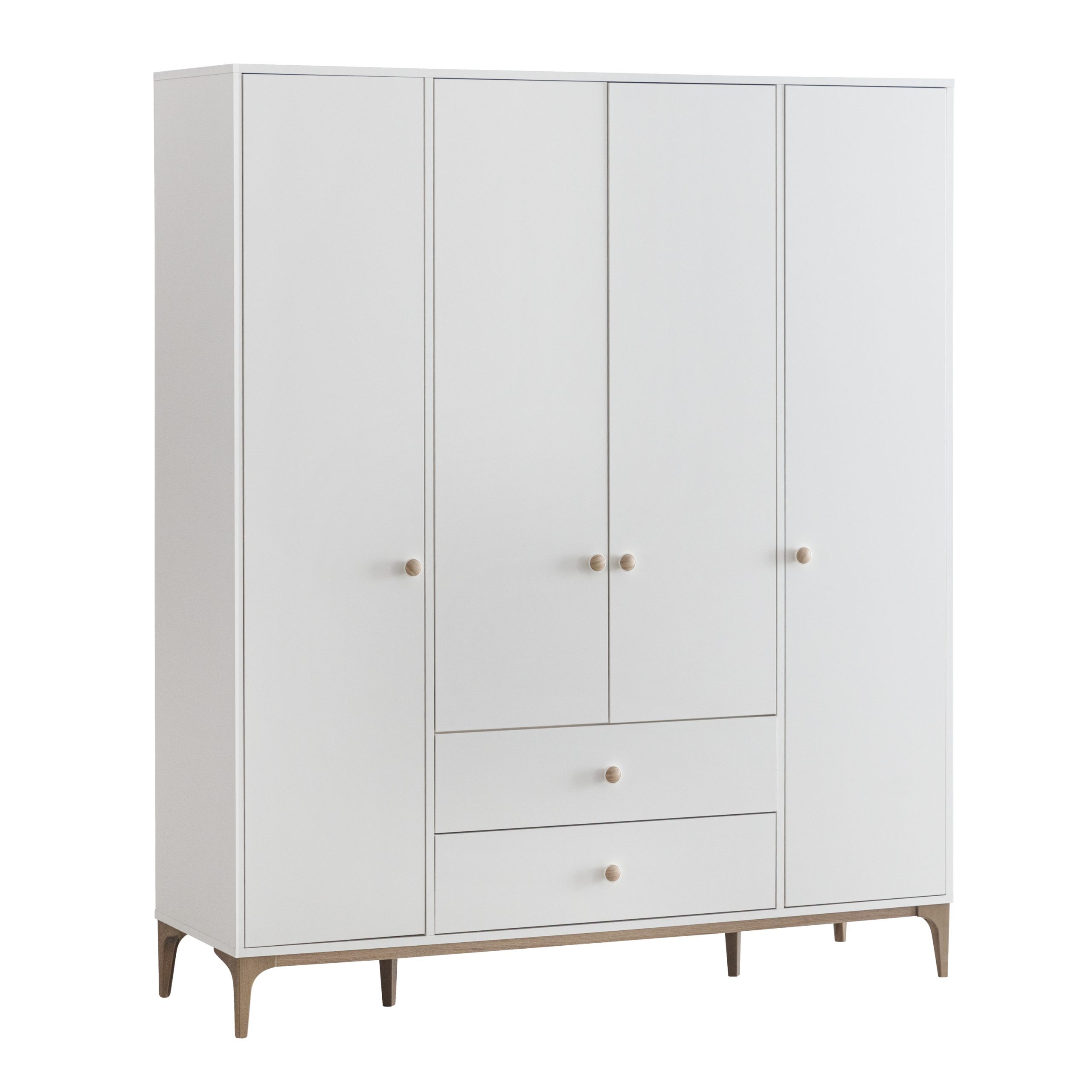 Polo 4 kapaklı gardırop