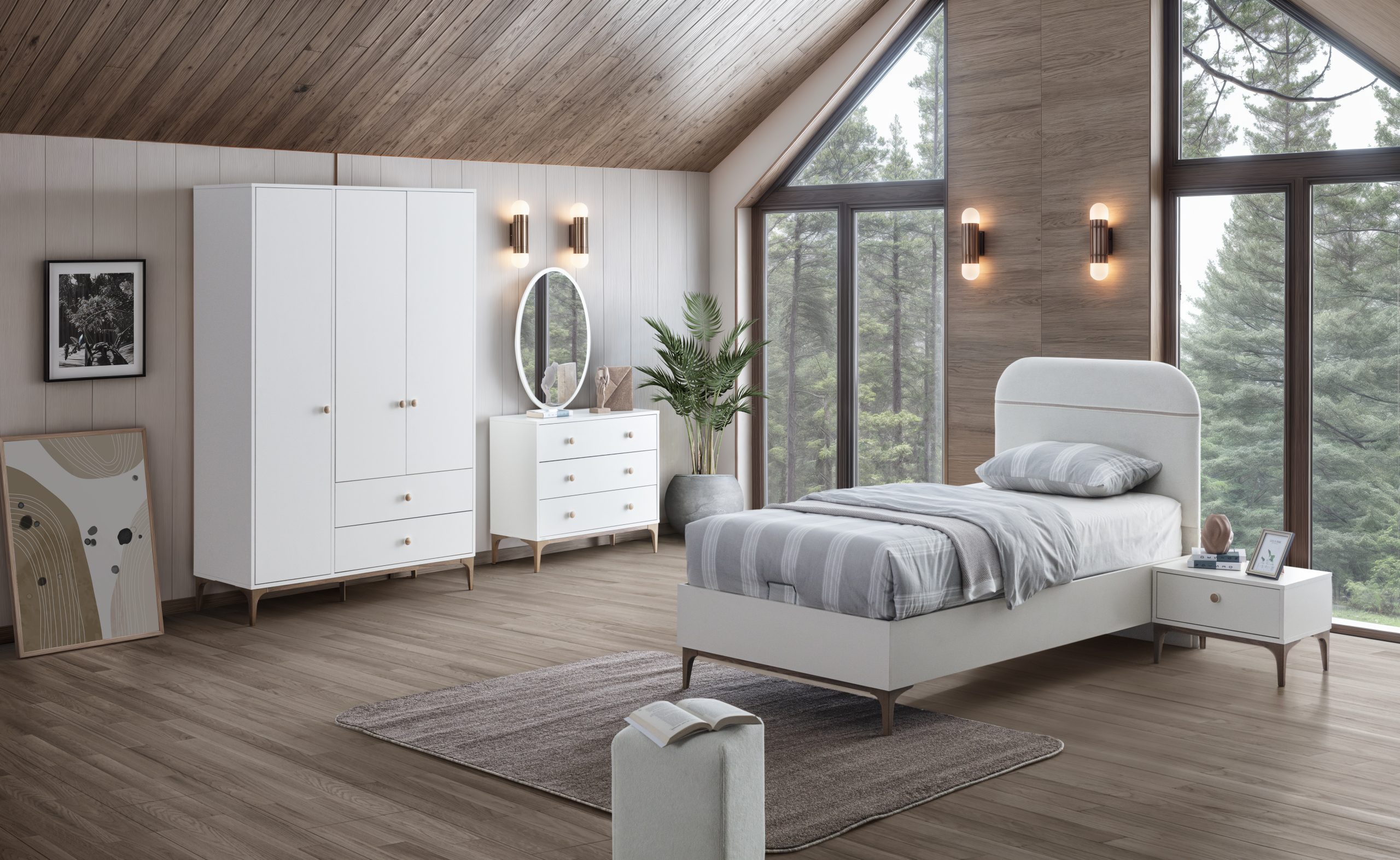 Polo 3 kapaklı genç odası